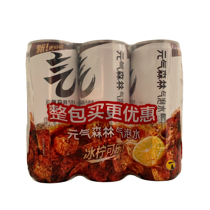 GKF Sparkling Water Beverage Lemon Cola Flavour - 6x330ml