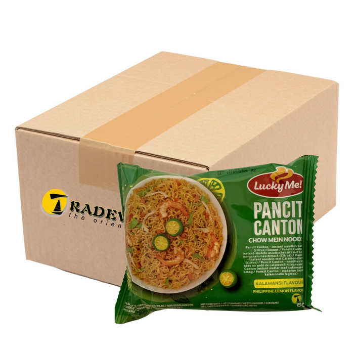 Lucky Me Instant Pancit Canton Noodles - Kalamansi Flavour - 24 Packets
