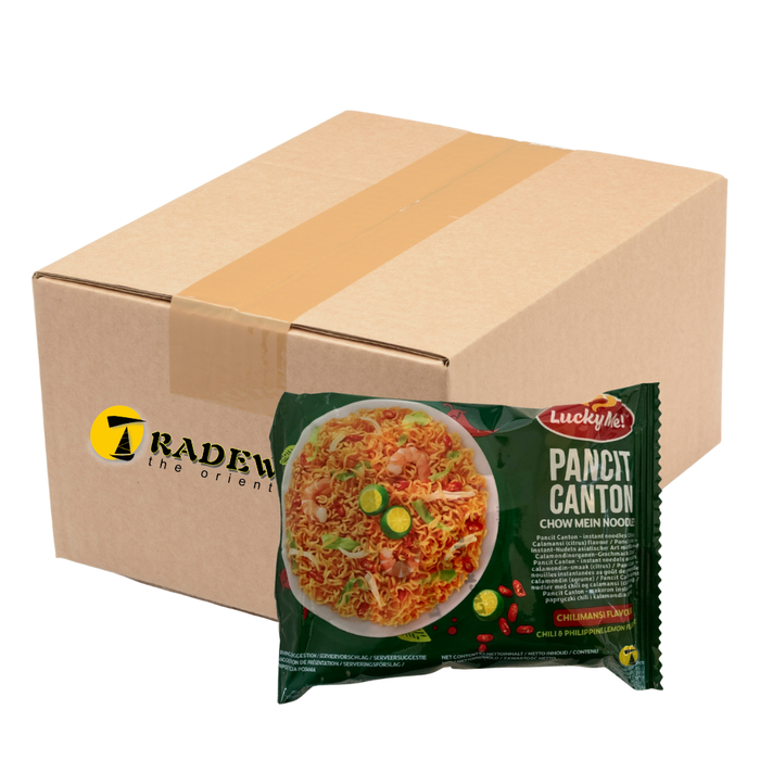 Lucky Me Instant Pancit Canton Noodles - Chilli Mansi Flavour - 72x60g