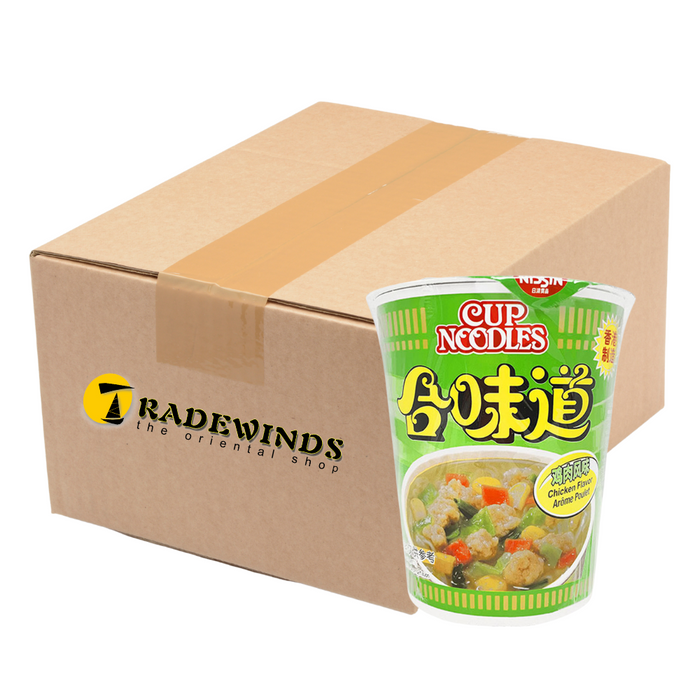 Nissin Chicken Flavour Cup Noodle - 24 Cups