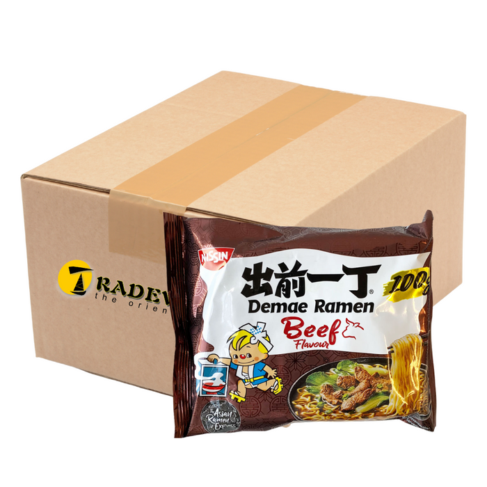 Nissin Demae Ramen Beef Flavour Noodles - 30 Packets