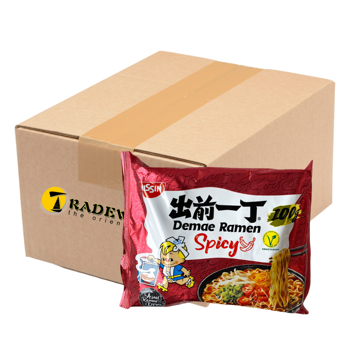 Nissin Demae Ramen Spicy Flavour Noodlesoup - 30 Packets