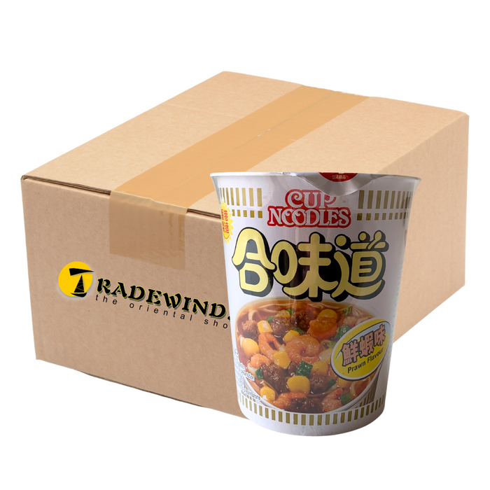 Nissin Prawn Flavour Cup Noodle - 24 Cups