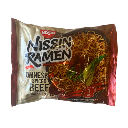 Nissin Ramen Chinese Spiced Beef Flavour - 66.8g