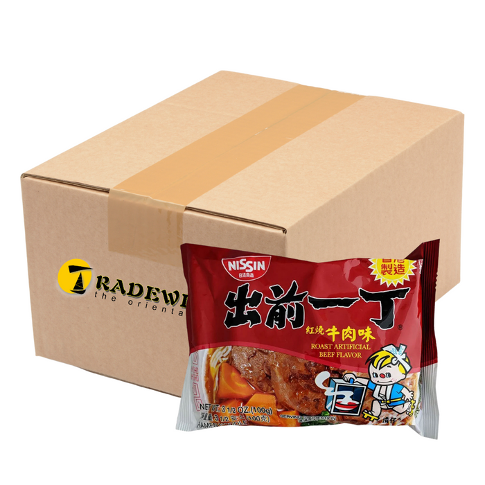 Nissin Roast Beef Flavour Instant Noodles [HK] - 30x100g