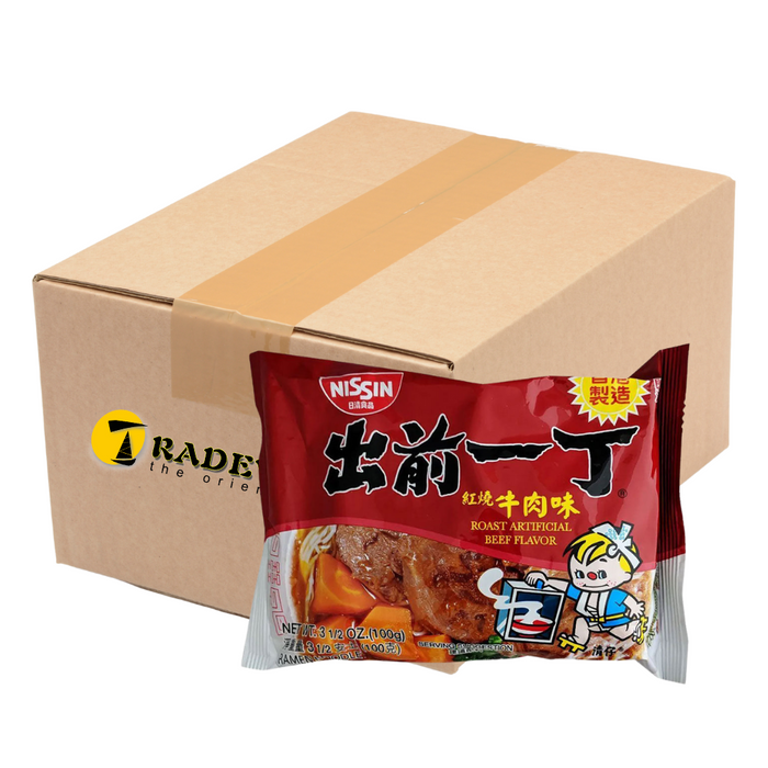 Nissin Roast Beef Flavour Instant Noodles [HK] - 30x100g