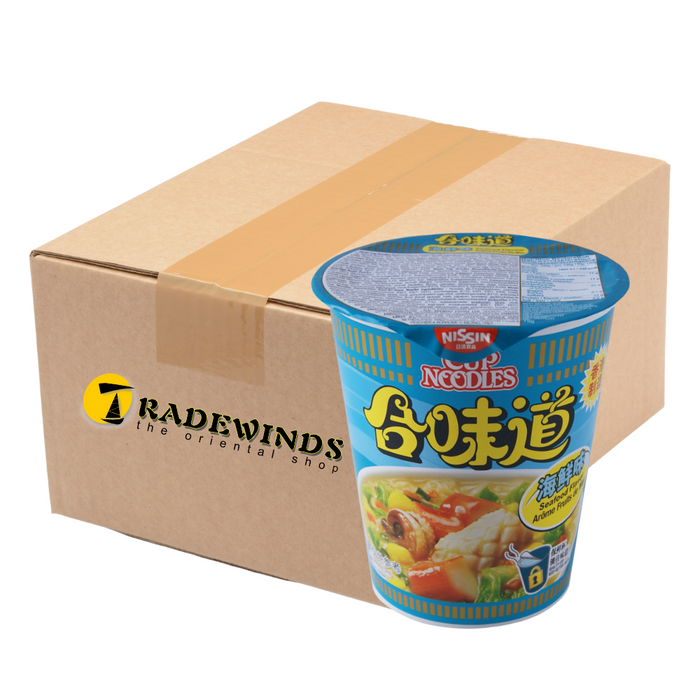 Nissin Seafood Flavour Cup Noodle - 24 Cups