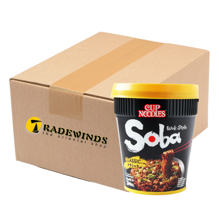 Nissin Soba Classic Pot Noodle - 8 Pots