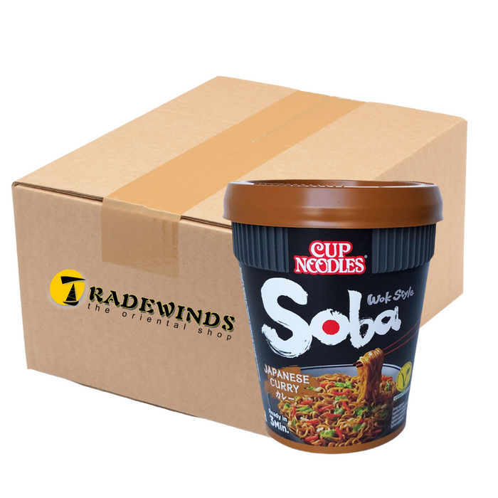 Nissin Soba Cup Japanese Curry Noodle - 8x90g