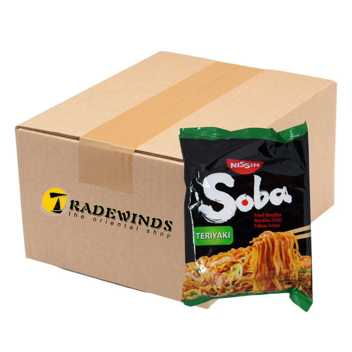 Nissin Soba Fried Instant Noodles - Teriyaki - 9 Packets