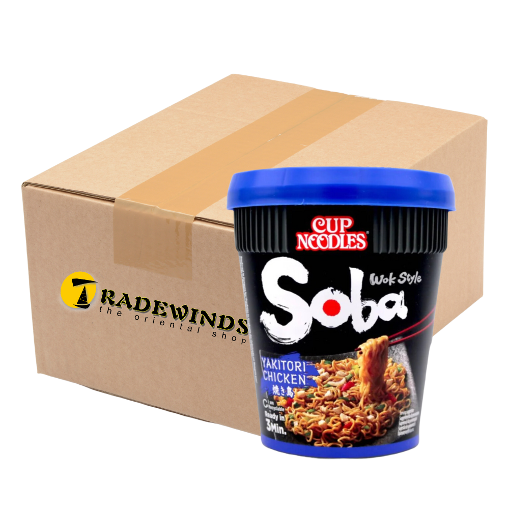 Nissin Soba Yakitori Chicken Pot Noodle - 8 Pots — Tradewinds