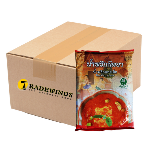 Nittaya Red Thai Curry Paste 10 x 1kg Tradewinds Oriental Shop