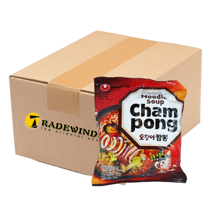 Nong Shim Champong Ramyun - 20 Packets