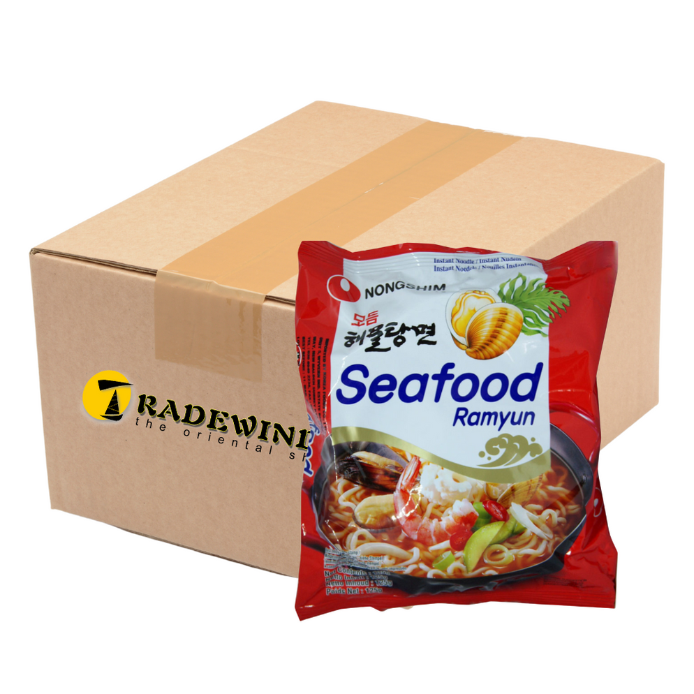 Packet Ramyon Nong Shim Seafood Ramyun - 20x120g — Tradewinds Oriental Shop