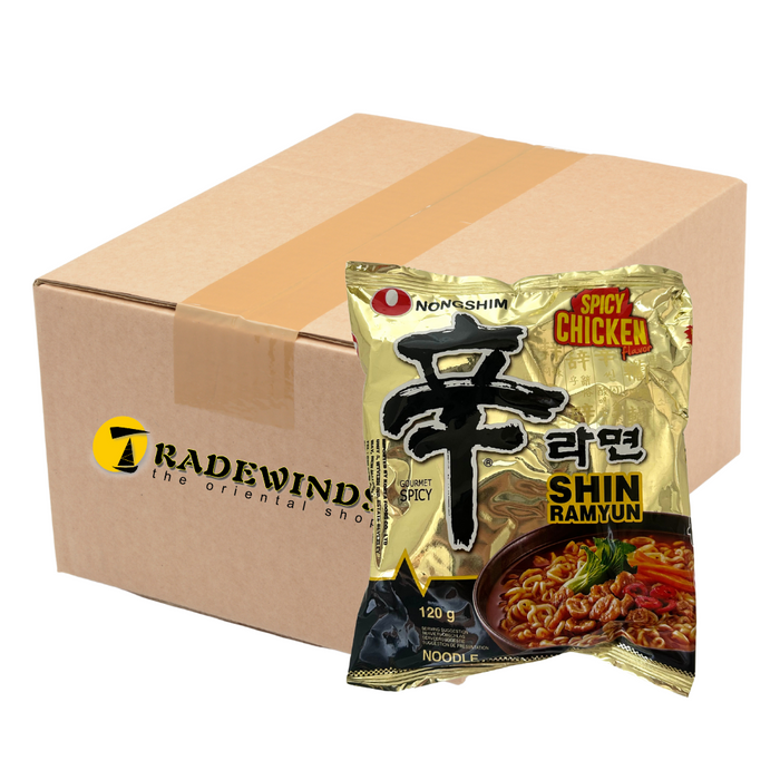 Nong Shim Shin Ramyun Spicy Chicken Noodle - 20x120g