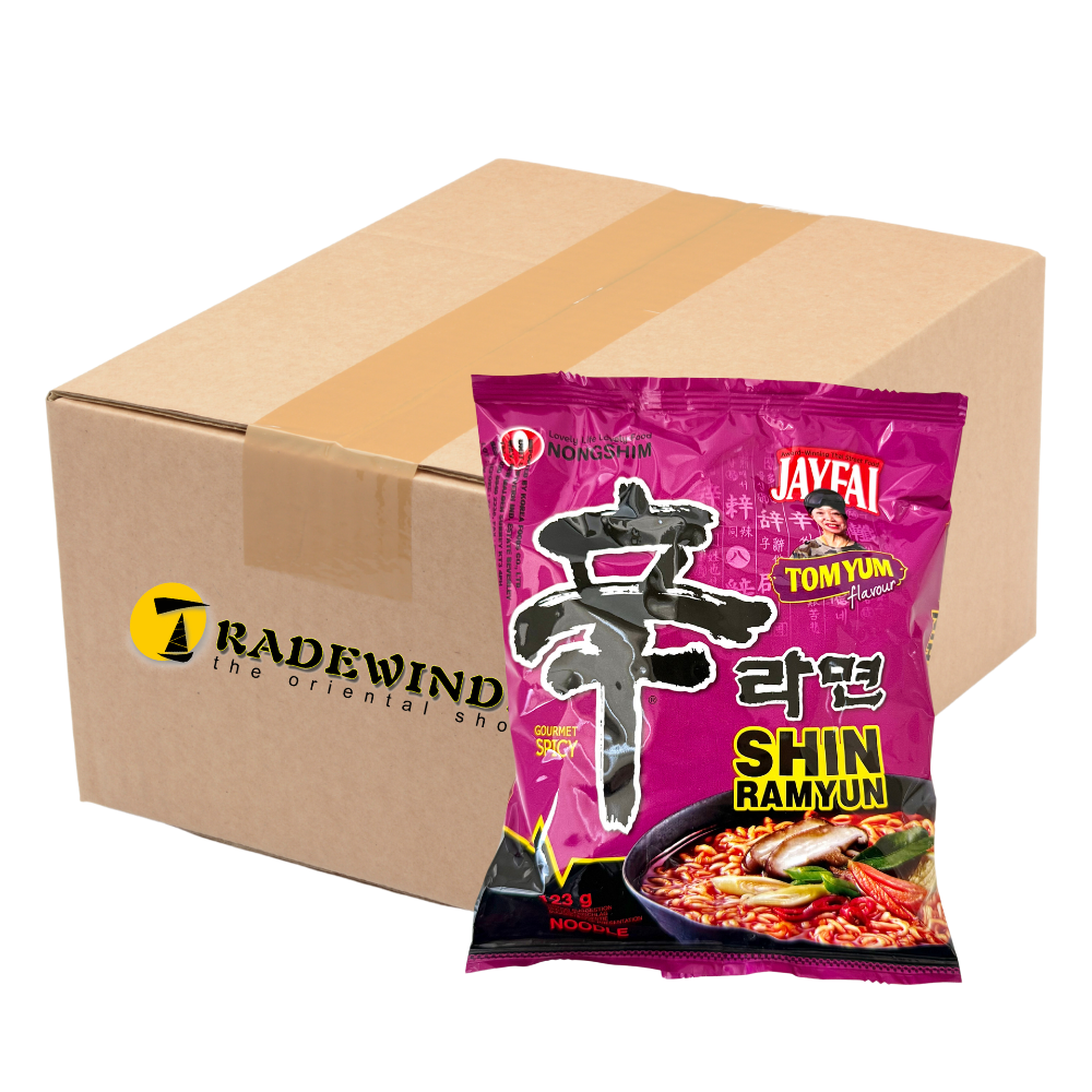 Nong Shim Shin Ramyun TOM YUM Flavour Noodles - 20x123g