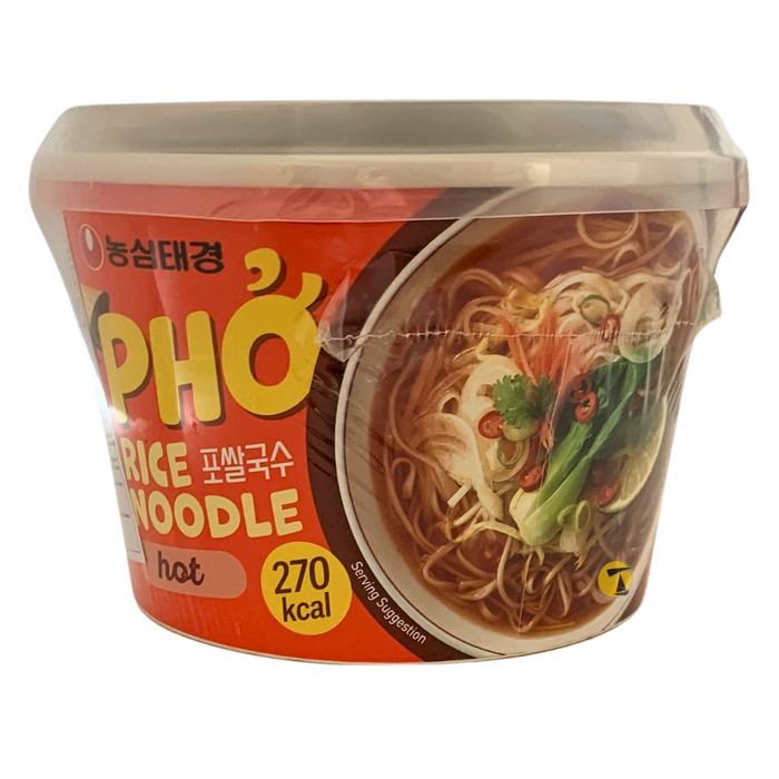 Nong Shim Pho Rice Noodle Bowl - Hot - 78.6g