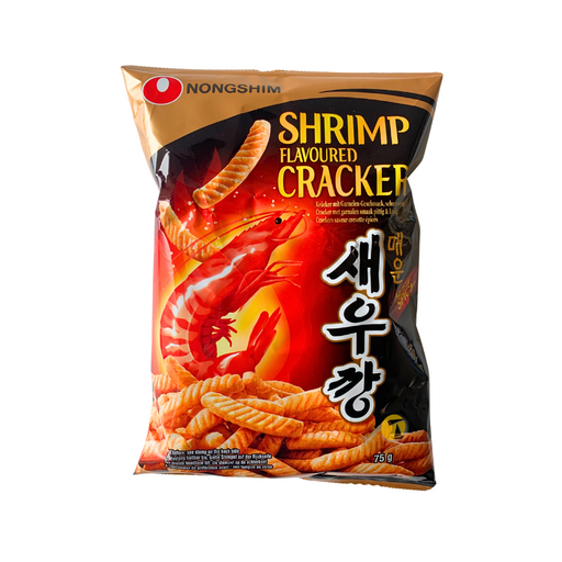 Nong Shim Shrimp Flavour Cracker - Hot & Spicy - 75g