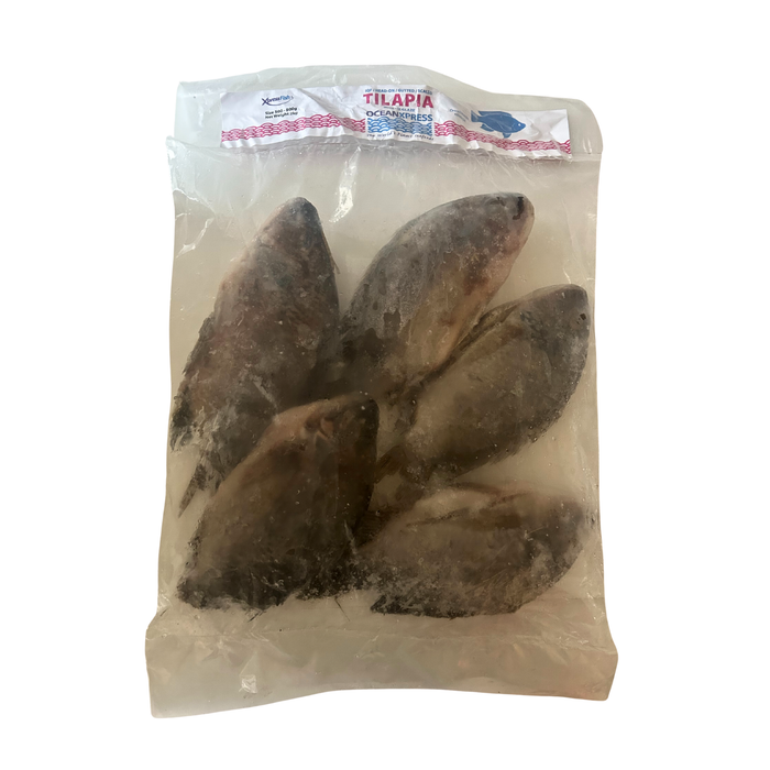 OceanExpress Tilapia Whole Gutted & Scaled IQF (500/800g) - 2.5kg [FROZEN]
