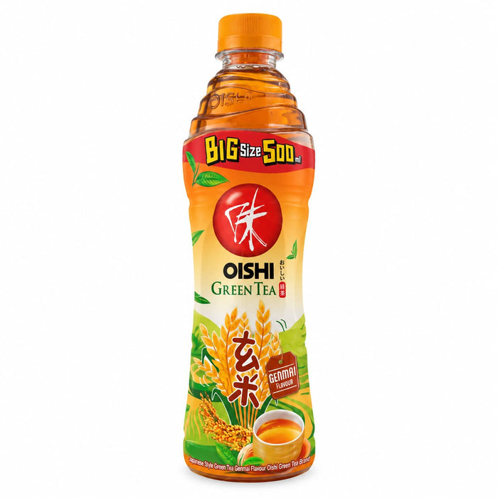 Oishi Green Tea Genmai Flavour - 500ml