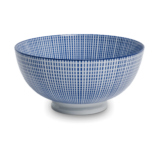 Oriental Tokusa Blue & White Bowl - Ø11.5cm