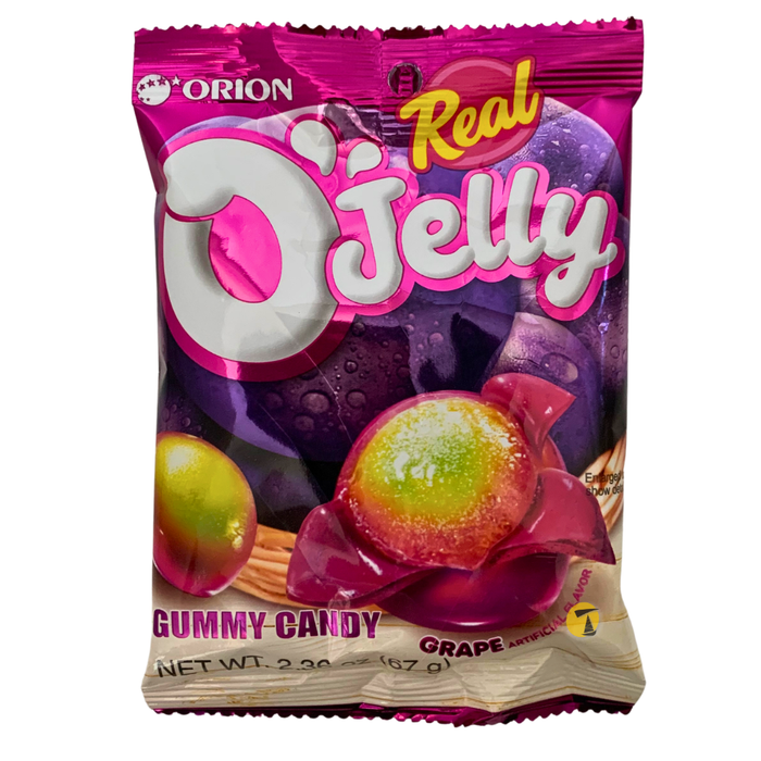 Orion O'Jelly Gummy Sweets - Grape - 67g