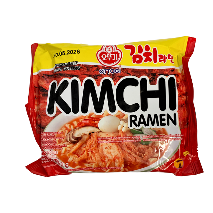 Ottogi Kimchi Ramen Instant Noodles - 120g