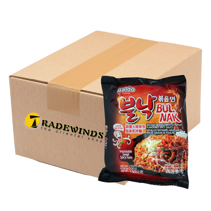 Paldo Bulnak Stir-Fried Noodle - 16 x 130g