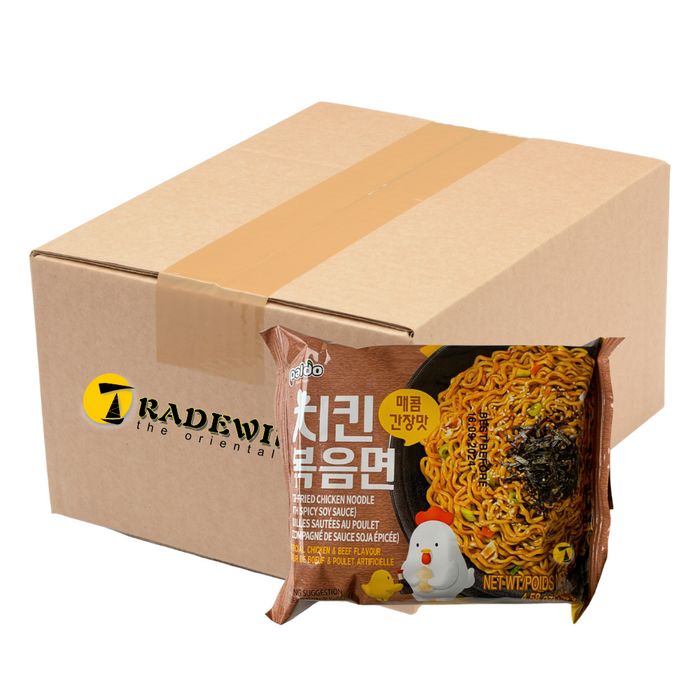 Paldo Stir-Fried Chicken Noodle - 16x130g