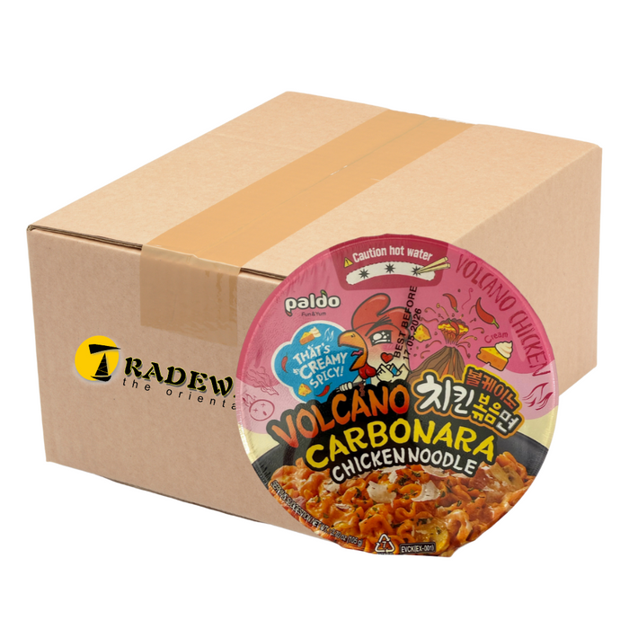 Paldo Volcano Carbonara Big Bowl Chicken Noodle - 6x105g