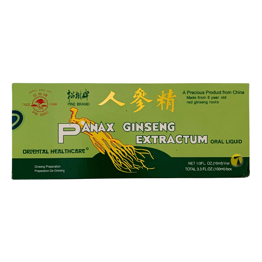 Panax Ginseng Extractum Oral Liquid 10x10ml — Tradewinds Oriental Shop