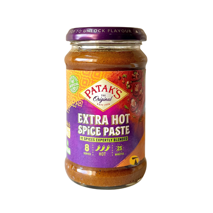 Patak's Extra Hot Curry Paste - 283g