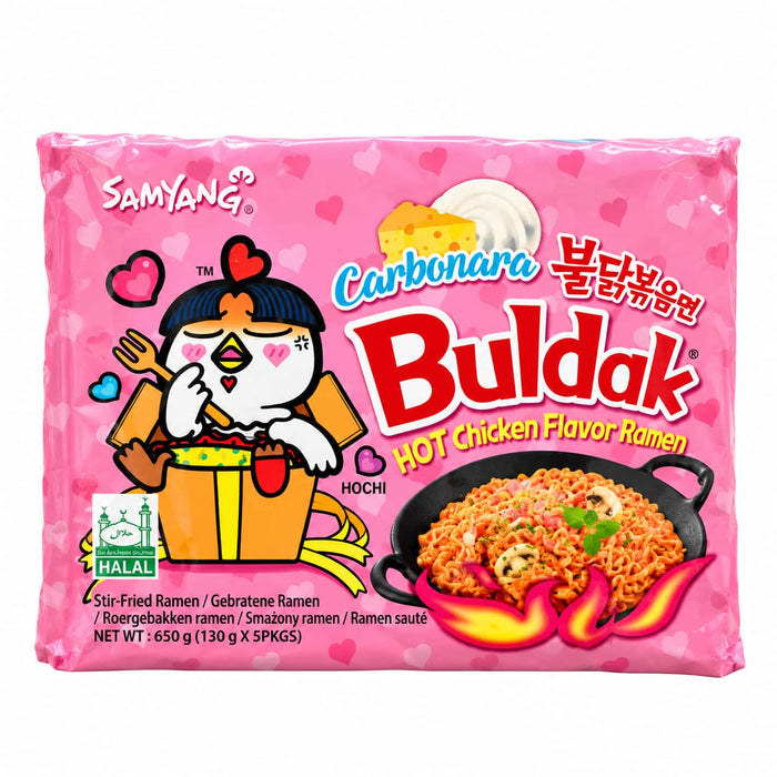 Samyang Carbo Hot Chicken Flavour Ramen - 5x130g