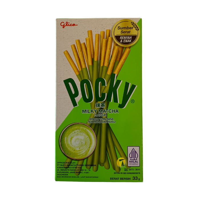 Pocky Sticks Milky Matcha Green Tea Flavour - 35g