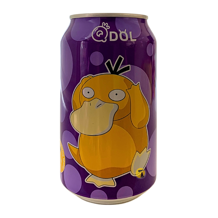 Qdol Pokemon Sparkling Water -  Grape Flavour - 330ml