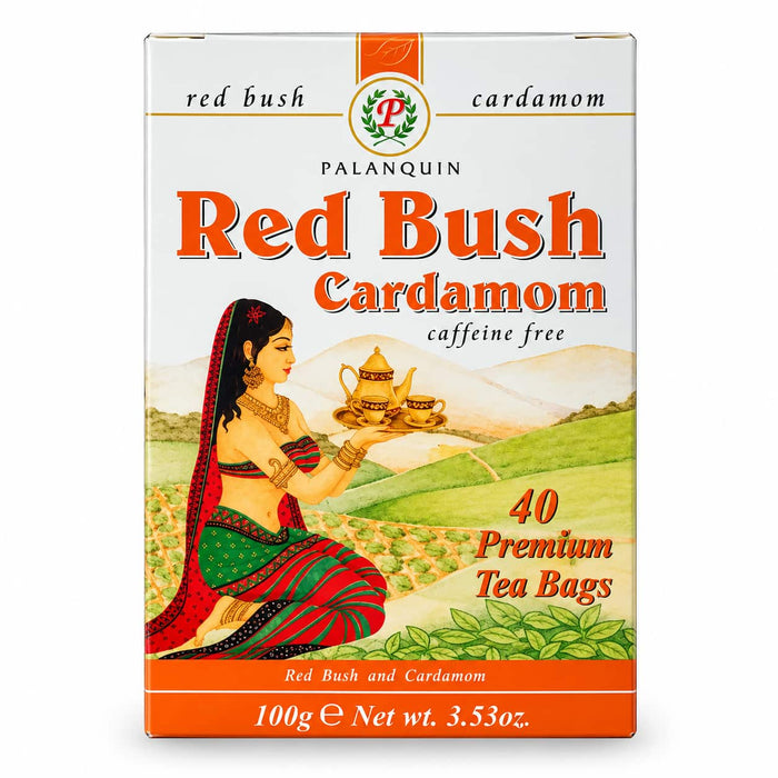 Palanquin Red Bush Cardamom Tea Bags - 100g