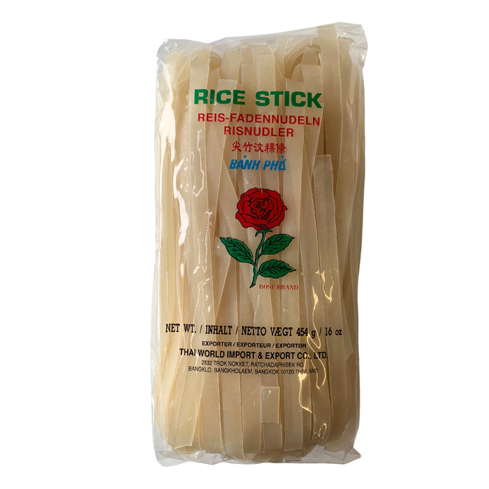 Rose 10mm Rice Sticks - 454g