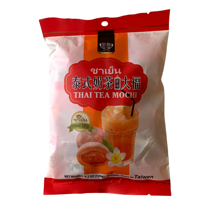 Royal Family Thai Tea Mochi - 120g