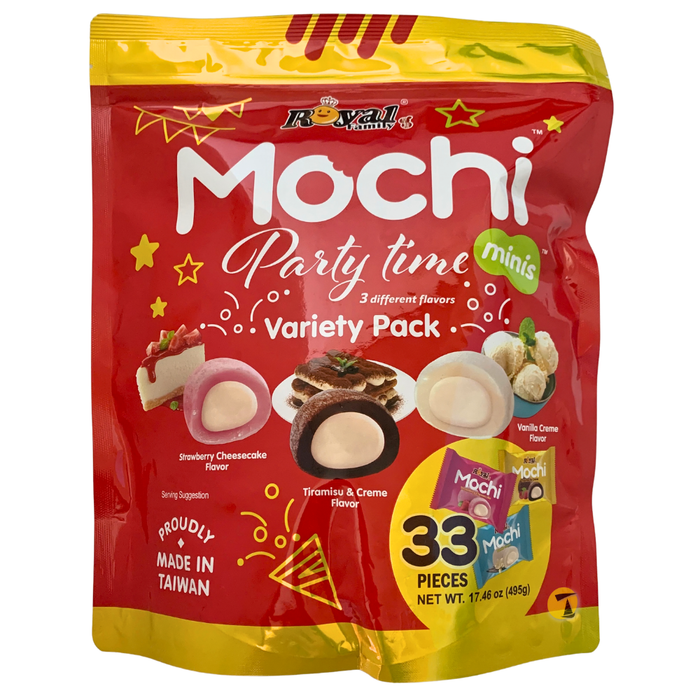Royal Family Mochi Minis Party Time Variety Pack - 495g
