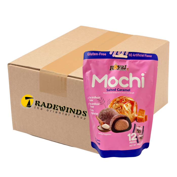 Royal Family Salted Caramel Mochi - 12x180g