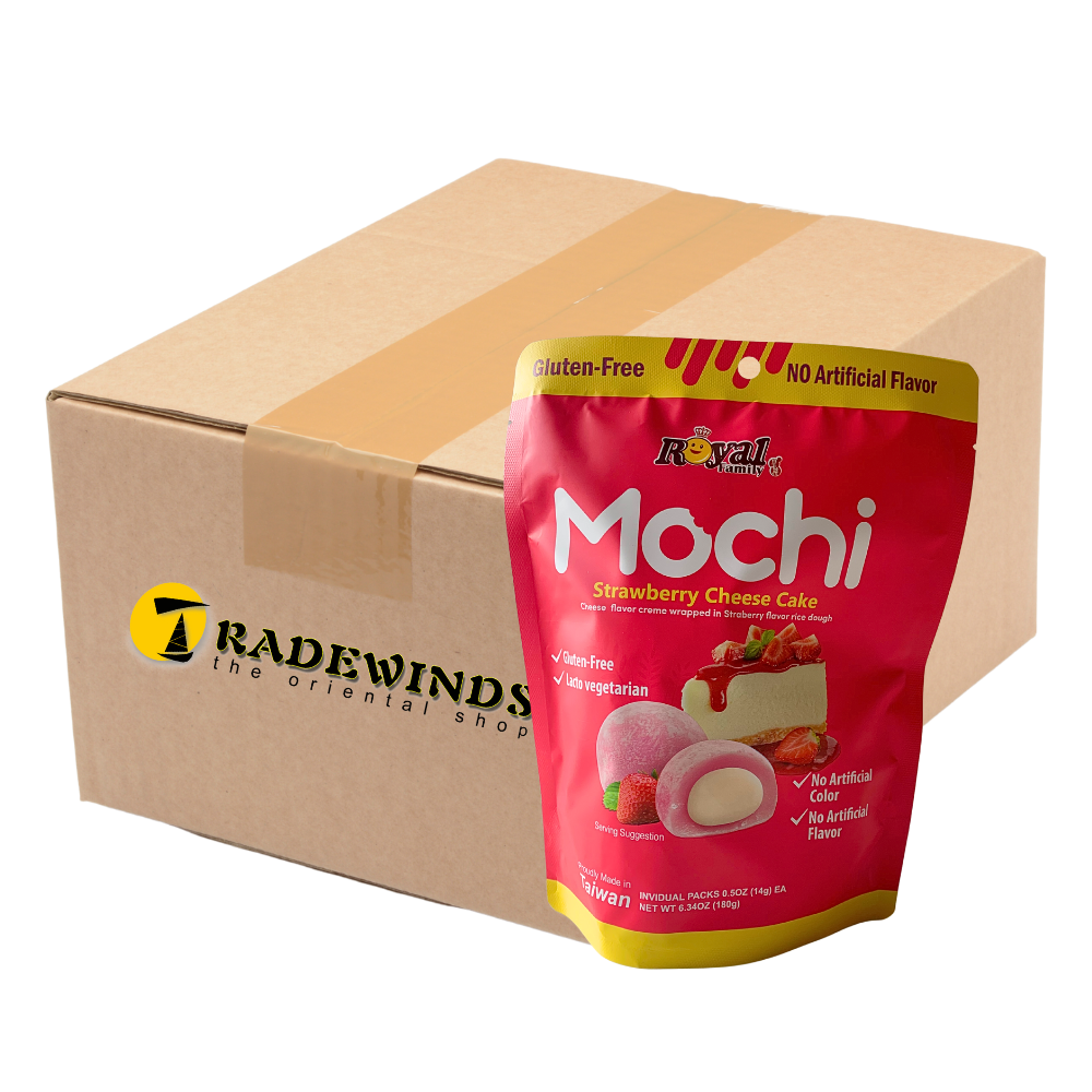 Royal Family Strawberry Cheese Cake Mochi 12x180g Tradewinds royal-family-strawberry-cheese-cake-mochi-12x180g-tradewinds