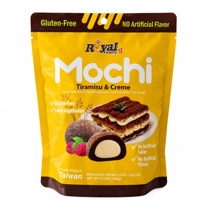 Royal Family Tiramisu & Creme Mochi - 180g