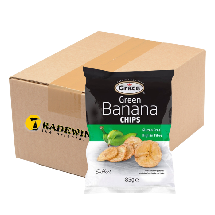 Grace Salted Green Banana Chips - 9x85g