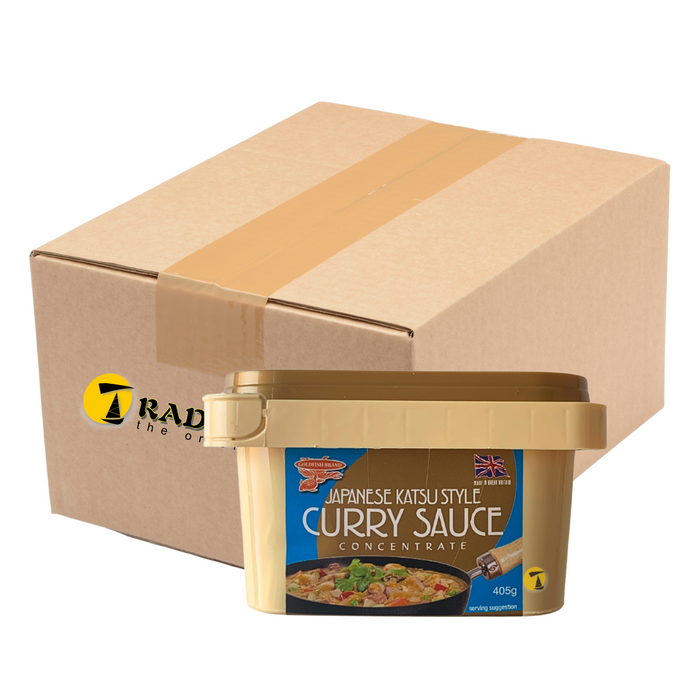 Goldfish Japanese Style Curry Sauce - 12 Tubs