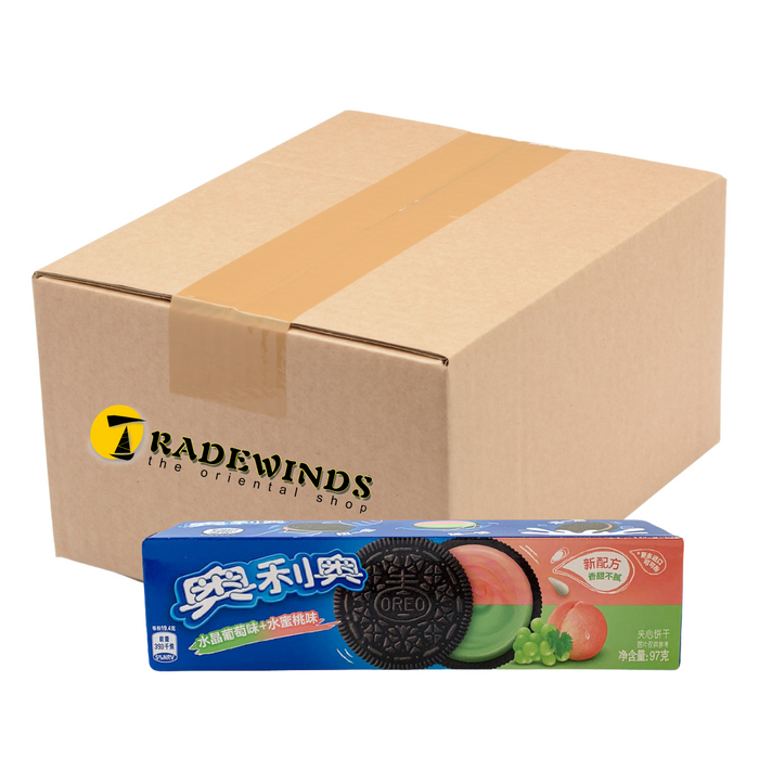 Oreo Cookies - Grape & Peach - 24x97g