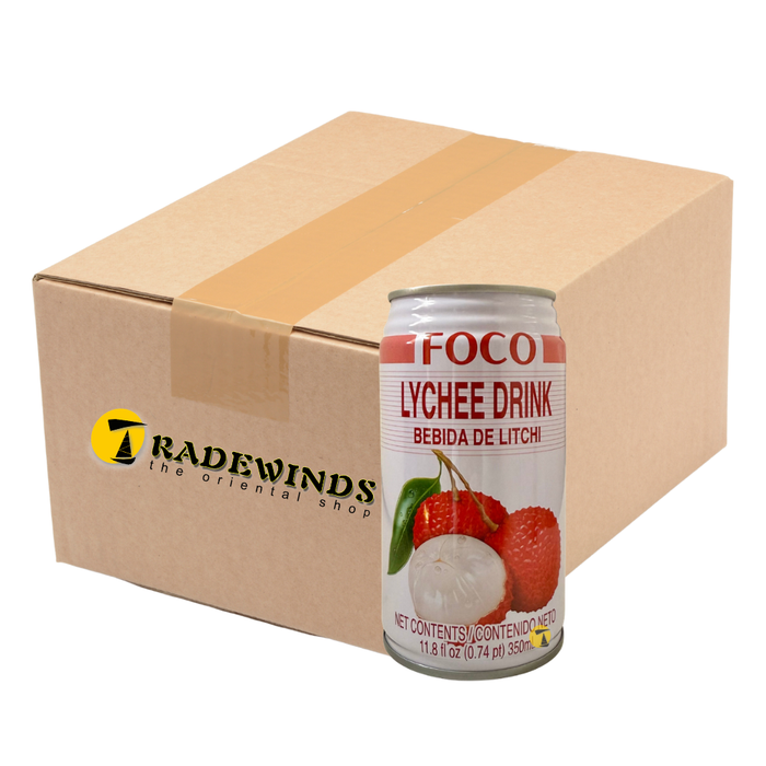 Foco Lychee Drink - 12x350ml