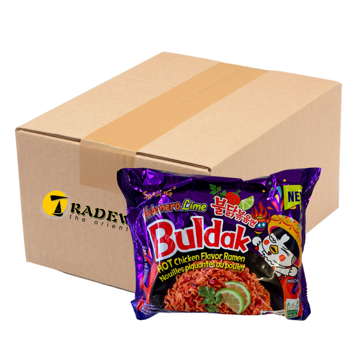 Samyang Habanero Lime Hot Chicken Flavour Ramen - 8x(5x130g)