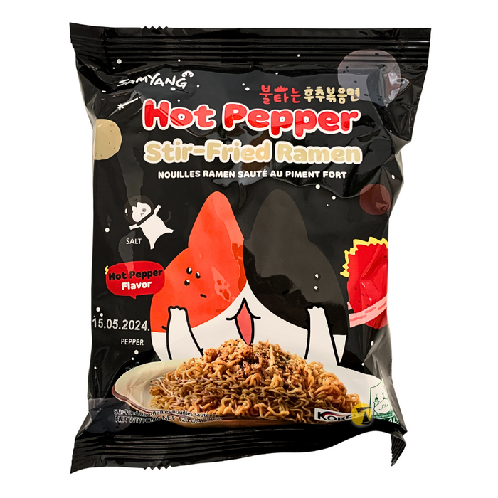 Samyang Hot Pepper Stir Fried Ramen - 5x120g