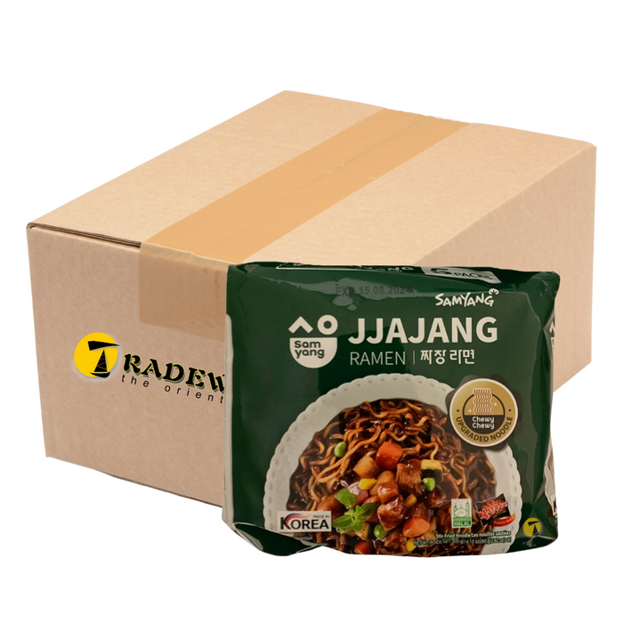 Samyang Jjajang Ramen Noodles - 8x(5x80g)