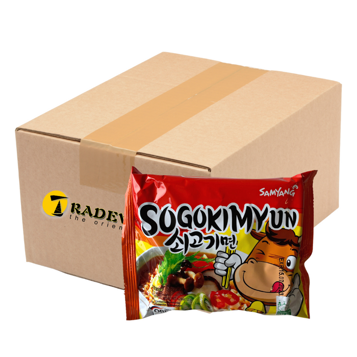 Samyang Sogokimyun Beef Flavour Ramen - 20x120g